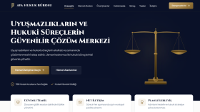 Aya Hukuk Bürosu Kurumsal Web Sitesi