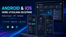 Android ve iOS mobil uygulama geliştiririm