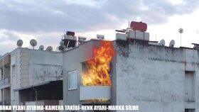 Yanma Efekti Yapım Aşaması Slayt