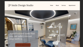 Diş Hekimi & Klinik Web Tasarımı – Responsive UI/UX (Figma)
