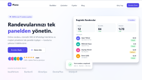 Plano — İşletmeler İçin Online Randevu Sistemi