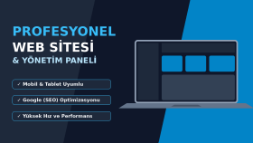 özel Kodlama ve panelli kurumsal web sistemleri geliştiririm