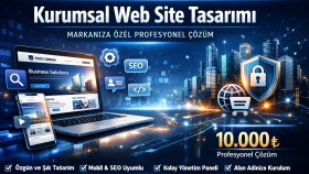kurumsal web sitesi tasarımı yaparım