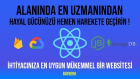 react js ile ihtiyacınıza en uygun websiteler kodlarım