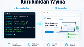projenizi sunucuya kurar, domain ve HTTPS ayarını yaparım