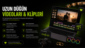 uzun soluklu ve kısa soluklu düğün videoları kurgularım