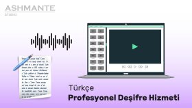 Türkçe ses ve video kayıtlarınızı yazıya döküyorum