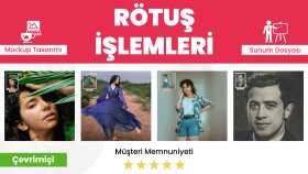 istediğiniz görsele düzenleme ve rötuş işlemleri yaparım