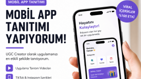 mobil app tanıtımı yaparım