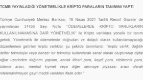 KRİPTOLARIN YASAL TANIMI