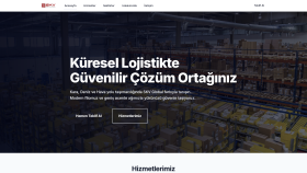SKV Global Lojistik - Web Tasarımı
