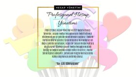 PROFESYONEL HESAP YÖNETİM & TASARIMI