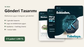 markanıza uygun Instagram gönderileri tasarlarım