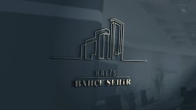 Halis Bahçe Şehir İnşaat Logo Çalışması
