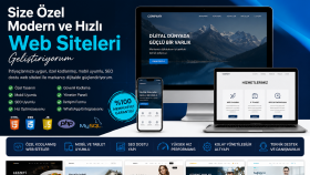 işletmenize özel modern ve SEO uyumlu web sitesi tasarlarım