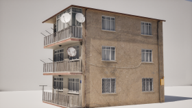 Ankara Binası - Game Ready Asset