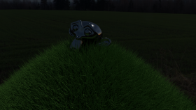 Blender çimen deneme