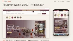 ERS Home - Seramik Üreticisine Kendi E-ticaret Sitesi