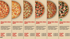hareketli pizza menu board yapabilirim