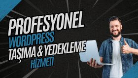 wordpress sitelerine yedekleme ve taşıma yaparım