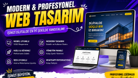 işletmeniz için modern web sitesi hazırlarım