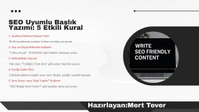SEO Uyumlu Başlık Yazımı: 5 Etkili Kural 