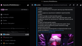 Discord Sunucusu Tasarımı