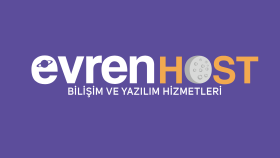EvrenHost logo tasarımı