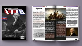 Amerika'nın tarihini anlatan 1776 isimli dergim 