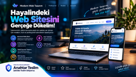 hayalinizdeki web sitesini anahtar teslim hazırlarım