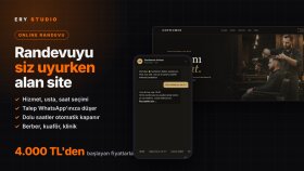 işletmenize online randevu alan web sitesi yaparım