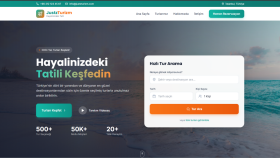 Örnek turizm web sitesi