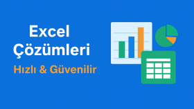 excel işleriniz için hızlı ve güvenilir çözümler sunabilirim