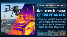 havadan profesyonel drone ile termal ve normal çekim yaparım