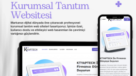uzun yıllardır kurumsal ve blog websiteleri geliştirmekteyim