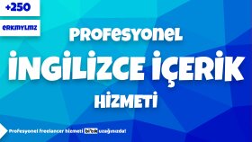 İngilizce İçerik Hizmeti