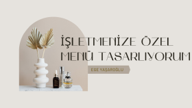 işletmenize özel qr kodlu menü tasarlayabilirim