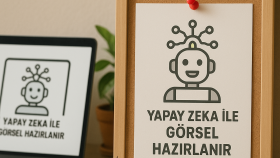 ürünleriniz için yapay zeka destekli görseller hazırlıyorum