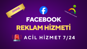 acil olarak Facebook reklamlarınızı yayınlayabilirim