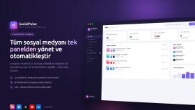 markanıza özel sosyal medya otomasyon paneli kurarım