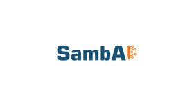 SambAi yapay zeka uygulaması logo tasarımı