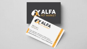Alfa Pet Shop Logo Tasarımı