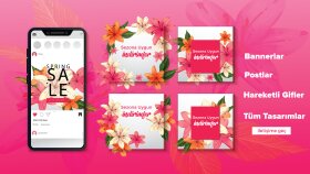Hareketli Gif - Banner - Sosyal Medya Post