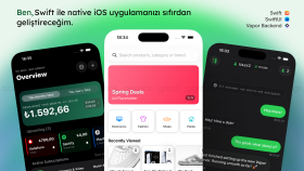 sıfırdan Swift ile native iOS uygulamanızı geliştirebilirim