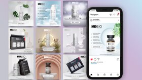 Hair Transplant Social Media Design 