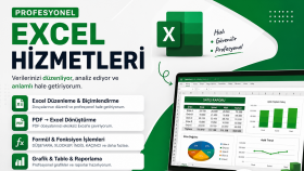 Excel dosyalarınızı profesyonel şekilde düzenlerim