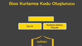 BIOS Kurtarma Kodu Oluşturucu
