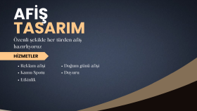 etkileyici afiş hazırlıyorum
