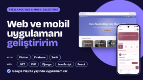 istediğiniz mobil uygulamayı sıfırdan geliştiririm