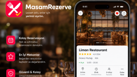 Masam Rezerve - Restoran randevu uygulaması